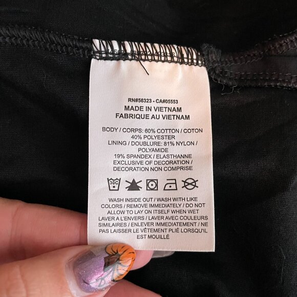 Nike ACG Women M Black NRG Layered Training Tank Top Shirt Athleisure Granola - Picture 9 of 9